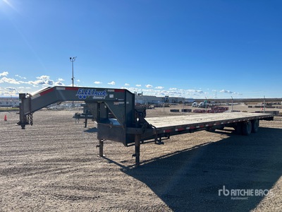 2017 Diamond 40 ft T/A Gooseneck Remolque Portamaquinaria