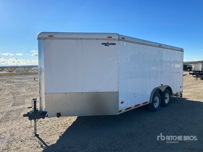 2008 Cargo King 20 ft T/A V-Nosed Enclosed Trailer