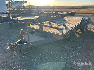 2007 Trail Pro 21 ft T/A Tilt Deck Trailer