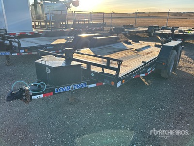 2017 Load Trail 16 ft T/A Equipment Trailer