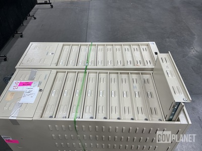 (2) PSSI Dock & Lock Laptop Security Cabinets