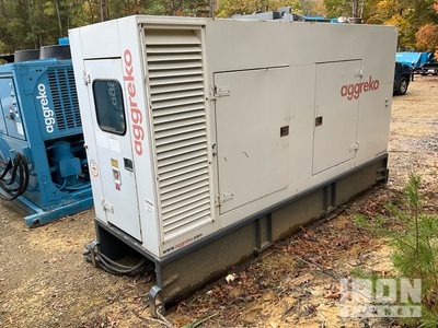 2012 Aggreko 168 kW Skid-Mounted Generator Set