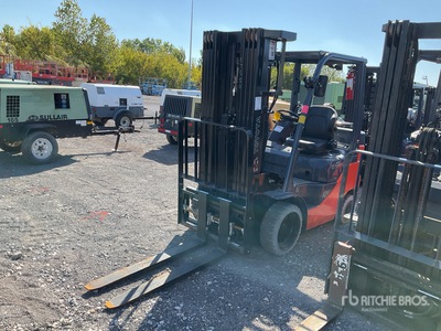 2021 Toyota 8FGCU25 3400 lb Cushion Tire Forklift