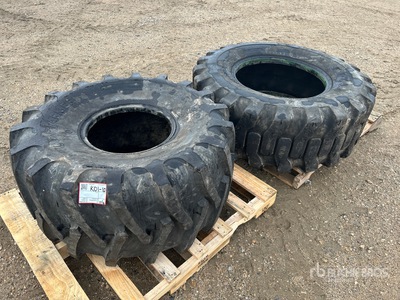 Quantity of (2) 21.5L-16.1 x1 Tires