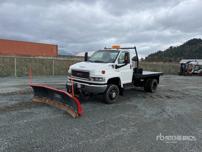 2005 GMC C5 شاحنة كشط الثلج