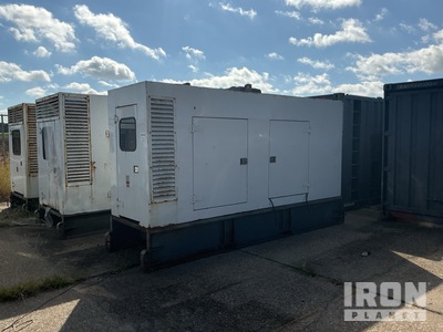 Aggreko Greenpower 252 kW Skid-Mounted Generator Set (Inoperable)