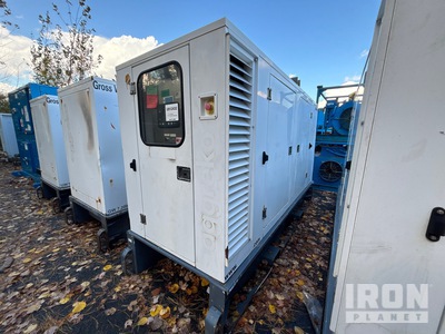 2014 Aggreko Greenpower 88 kW Skid-Mounted Generator Set
