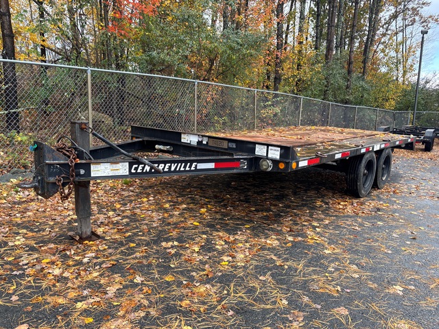 2012 Centreville 22100 lb 18 ft T/A Flatbed Trailer 2012 Centreville 22100 lb 18 ft T/A Flatbed Trailer