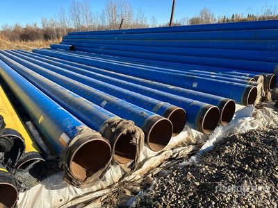 Quantity of (11) 16 In (406.4 mm x 12.7 mm x 18000 mm) Pipe (Unused)