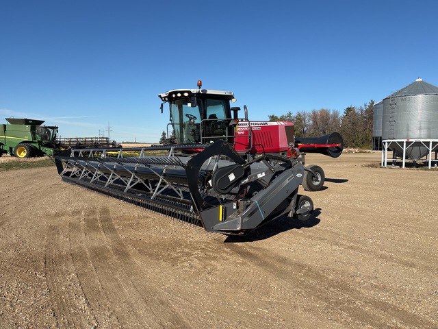 2012 Massey Ferguson Hesston WR9740 36 ft Swather Windrower 2012 Massey Ferguson Hesston WR9740 36 ft Swather Windrower