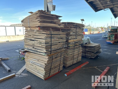 Quantity of Timber Ply