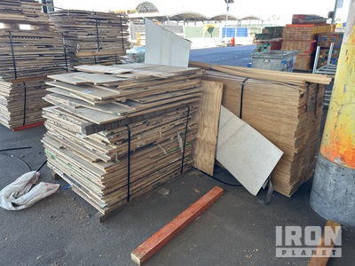 Quantity of Timber Ply