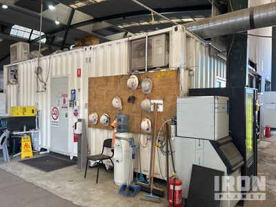 3 Unit 12.4 m x 7.2 m Oficina móvil