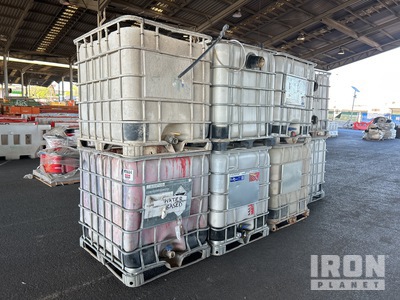 Quantity of (6) 1000 L Poly IBC Tank