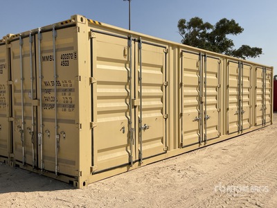 2025 40 ft High Cube Multi-Door Storage Container (Unused)