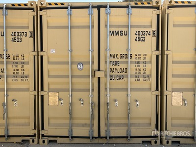 2025 40 ft High Cube Multi-Door Storage Container (Unused)