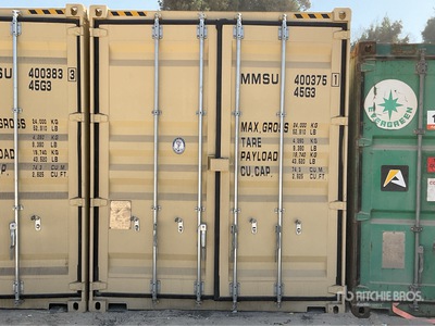 2025 40 ft High Cube Multi-Door Storage Container (Unused)