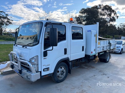 2017 Isuzu NPR 4x2 Crew Cab 2-Achs Kipper-Lkw