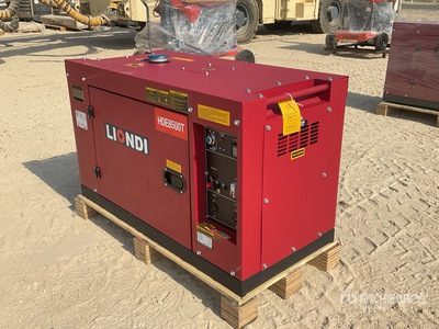 2025 LIONDI HDE8500T 6 kVA Tragbarer Generator (Unused)