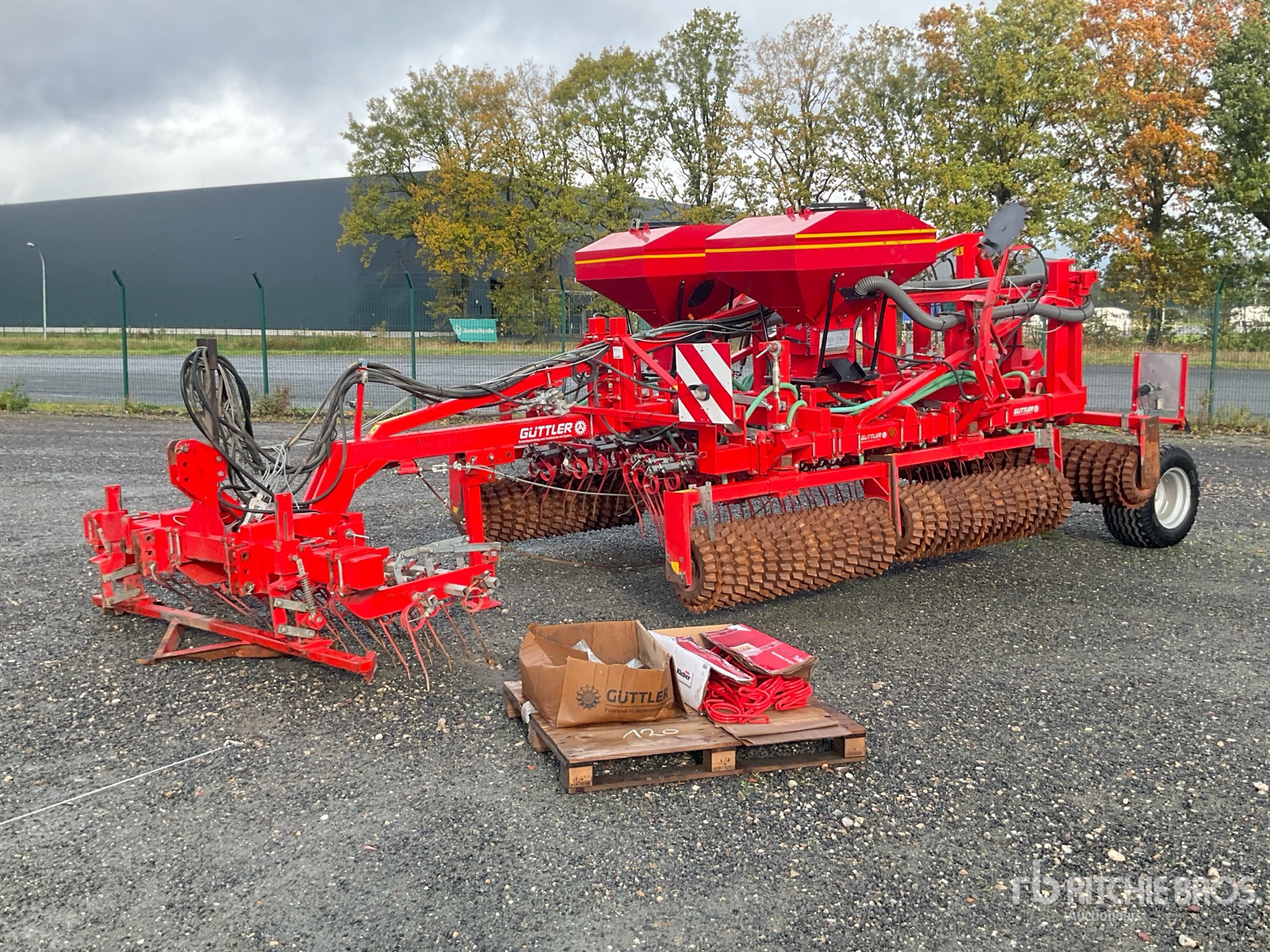 2006 Guettler Greenstar PW940 Master 9 m 3-Point Combination Air Seeder