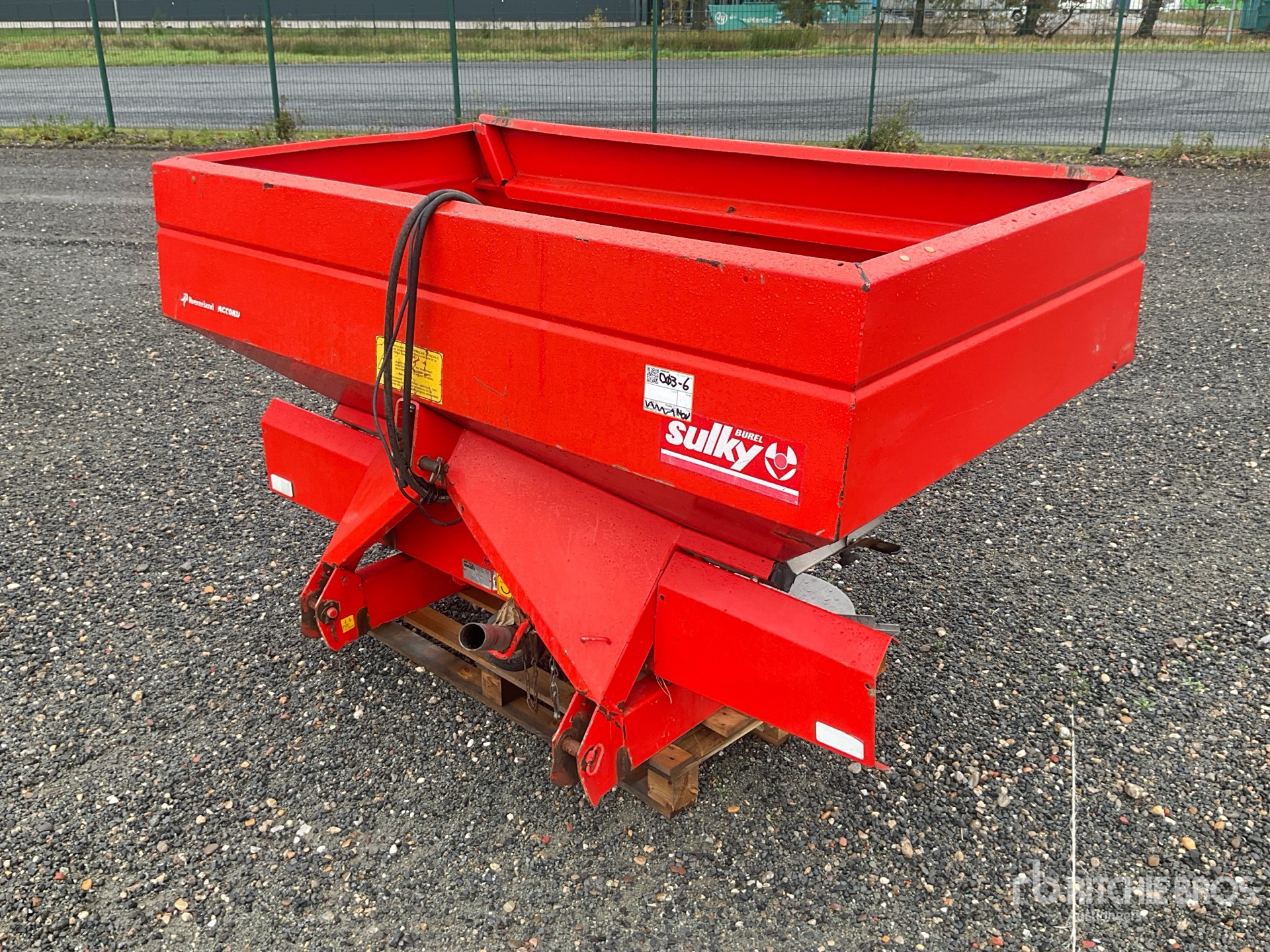 1998 Sulky Burel DPX Spandifertilizzante