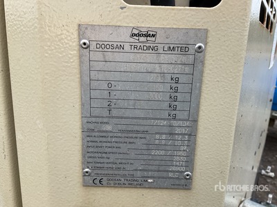 2017 Doosan 7/124-10/104 Luftkompressor