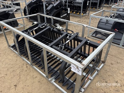 2025 PABREAK RGB240 84 in Skeleton Skid Steer Grapple (Unused)