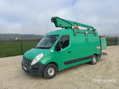 2013 COMILEV EN 120TF1 on 2013 Renault Master 4x2 Camion Nacelle Bucket Truck