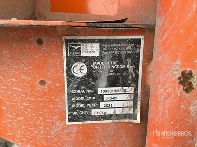 2021 Belle M54B Portable Concrete Mixer