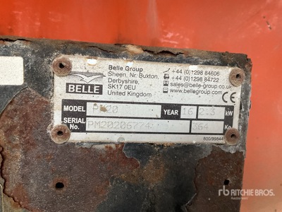 2016 Belle PM20 Portable Concrete Mixer