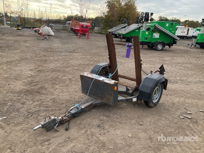 2020 Mecalac Pedestrian Roller مقطورة معدات