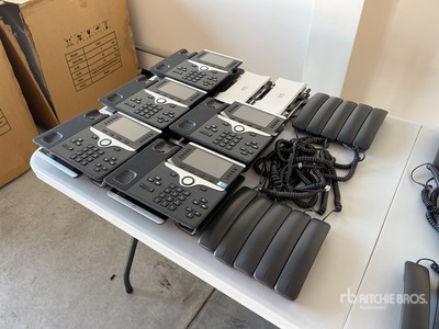 Quantity of (10) Cisco Lote de Telefonos IP de Escritorio / IP Desk Phones Kantoor artikelen