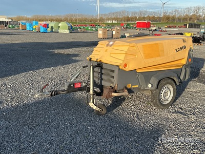 2012 Atlas Copco XAS47DD Mobile 2000L/MN Air Compressor