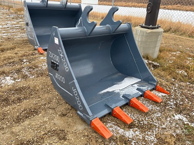 2025 SEC 54 in Digging Excavator Bucket - Fits ZX200 (Unused)
