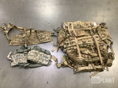 (17) Tactical Assault Panels, (37) Individual Bags & Assorted Items