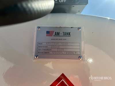 2025 AM Tank AM-TANK1000 1000 gal Skid Mounted Steel Fuel Tank (Unused)