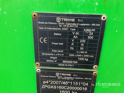 2020 Trime X-Solar Torre faro