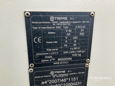 2022 Trime X-Solar Torre faro