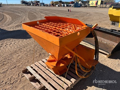 Skid Steer Salt Spreader Attachment