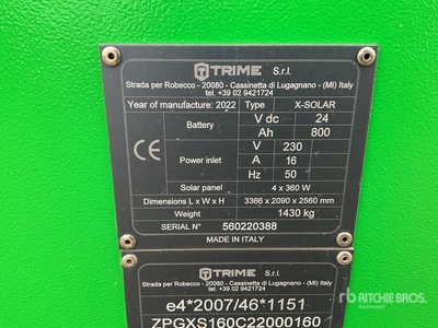 2022 Trime X-Solar Torre faro