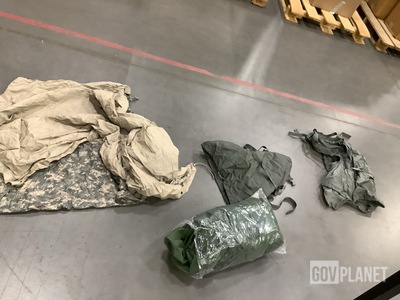 (14) Tarpaulins, (74) Stuff Sacks, (6) Insect Net Protectors & Assorted Items