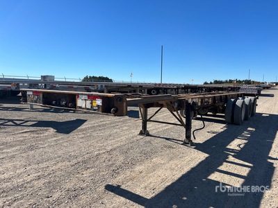 2008 Max Atlas Tri/A Extendable 40ft - 53ft Container Trailer