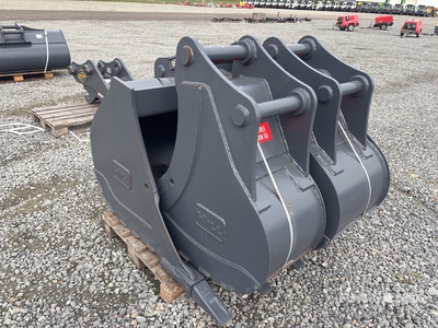 Quantity of (3) Strickland Digging Excavator Bucket - Fits Hitachi ZX130