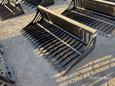 All-Star 72 in E-Series Skeleton Skid Steer Bucket (Unused)
