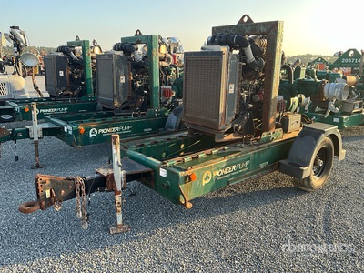 2019 Pioneer Pump PP66S12L71 Trailer-Mounted Wasserpumpe