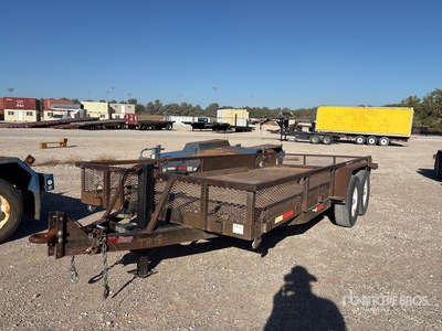 18 ft T/A Trailer utilitario
