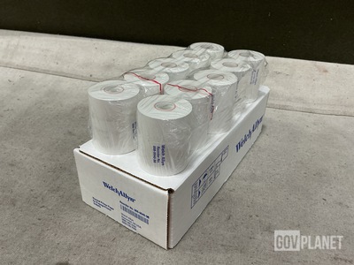 (16) Cases of Welch Allyn 008-0040-96 Thermal Printer Paper
