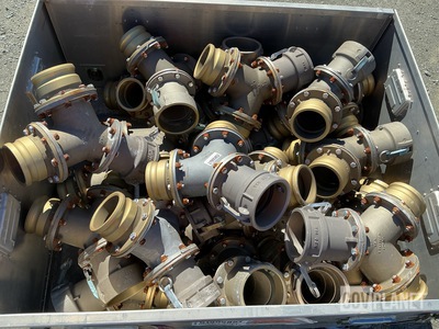 (24) Pride Cast Metals MS39336-1 4" Quick Disconnect Wyes