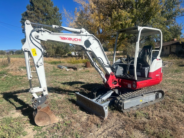 2018 Takeuchi TB235 Mini Excavator