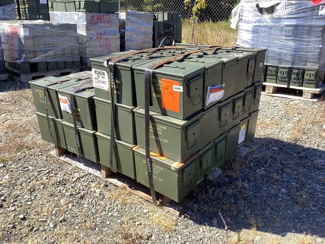 (61) PA108 Ammo Cans - For 5.56mm (61) PA108 Ammo Cans - For 5.56mm